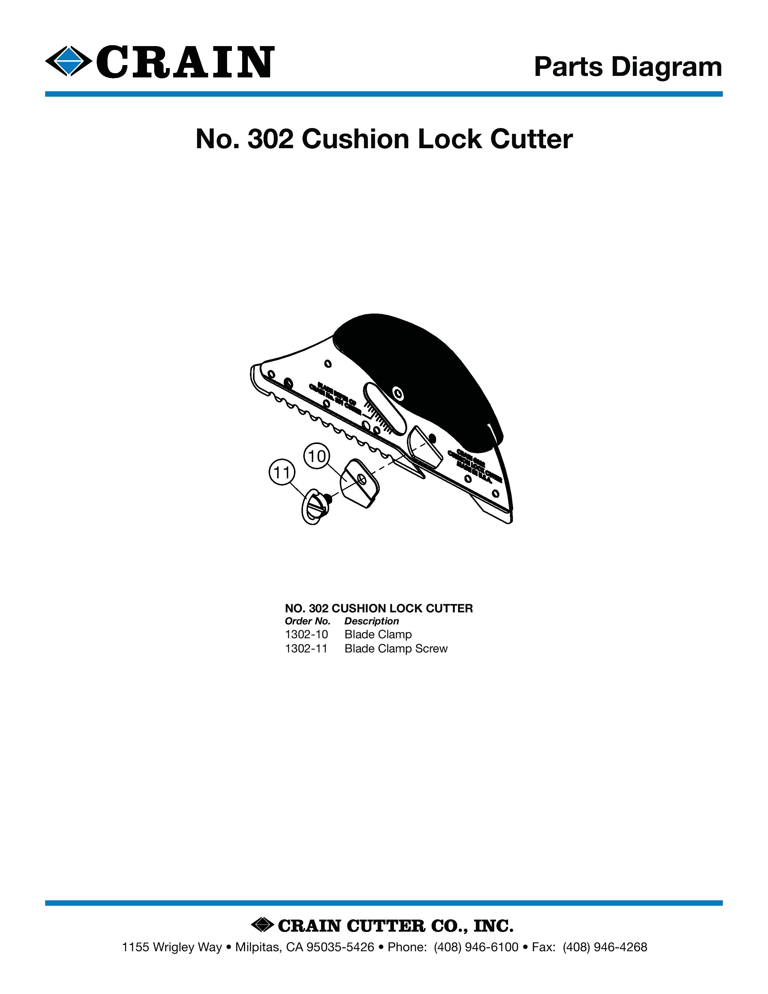 302 Cushion Lock Cutter