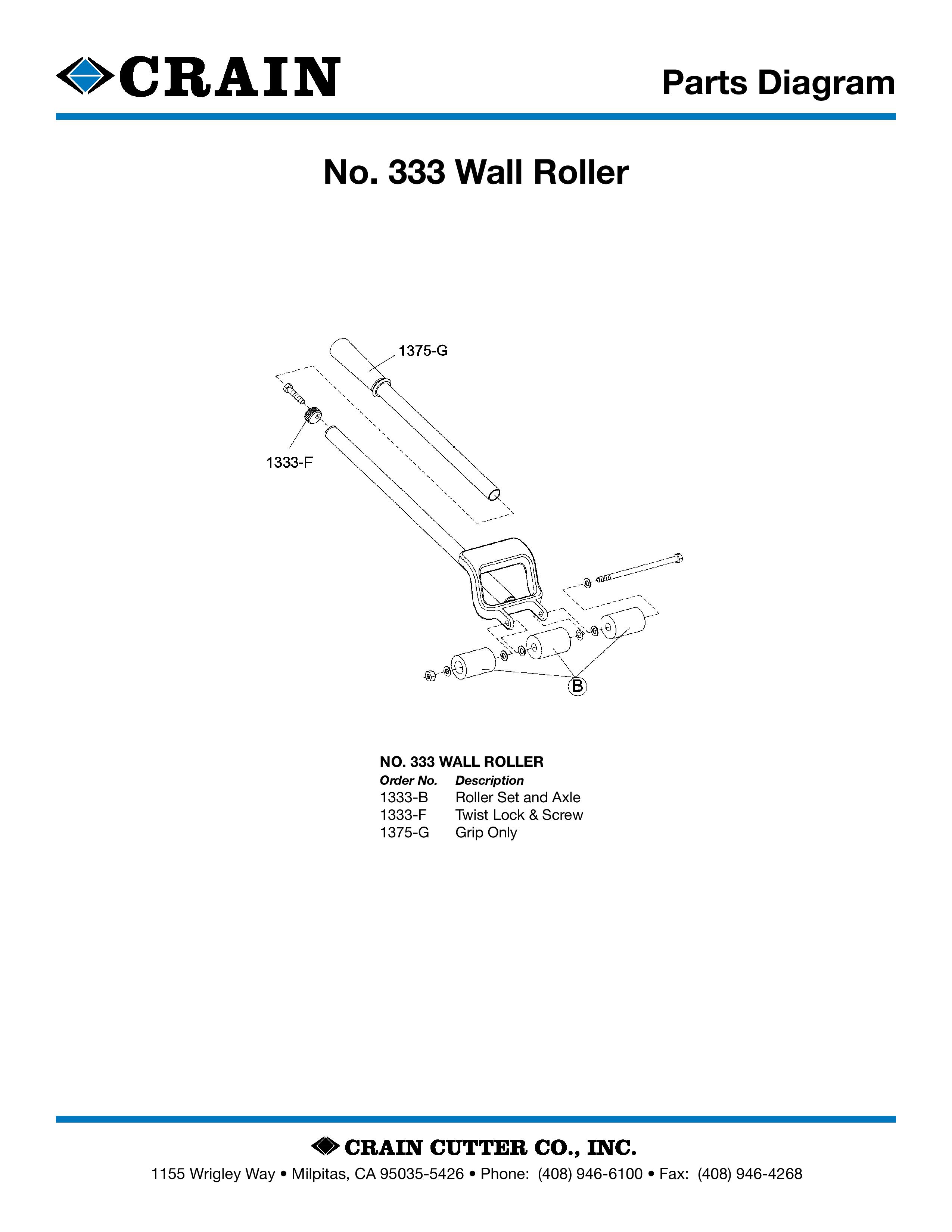 333 Extension Wall Roller