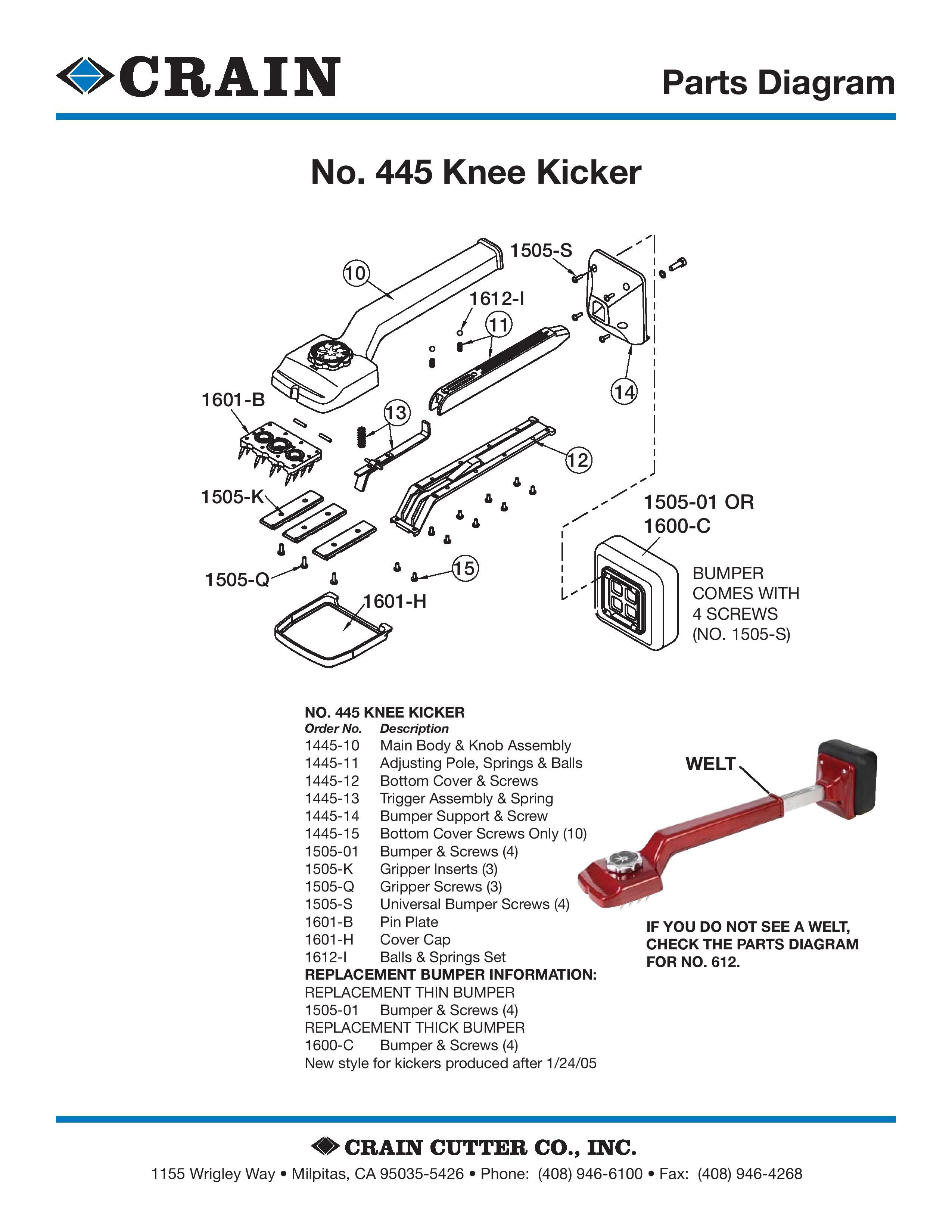 445 Knee Kicker