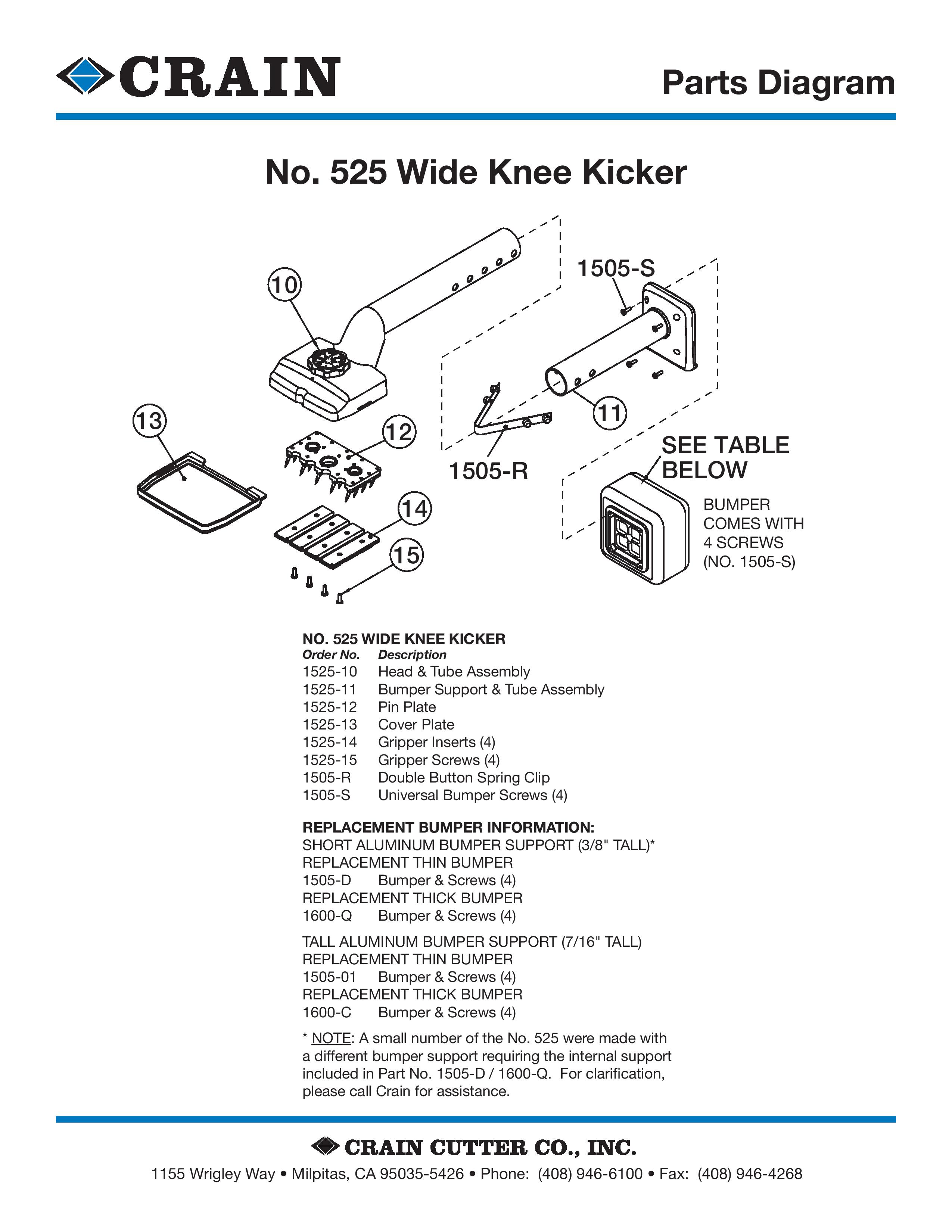 525 Wide Knee Kicker