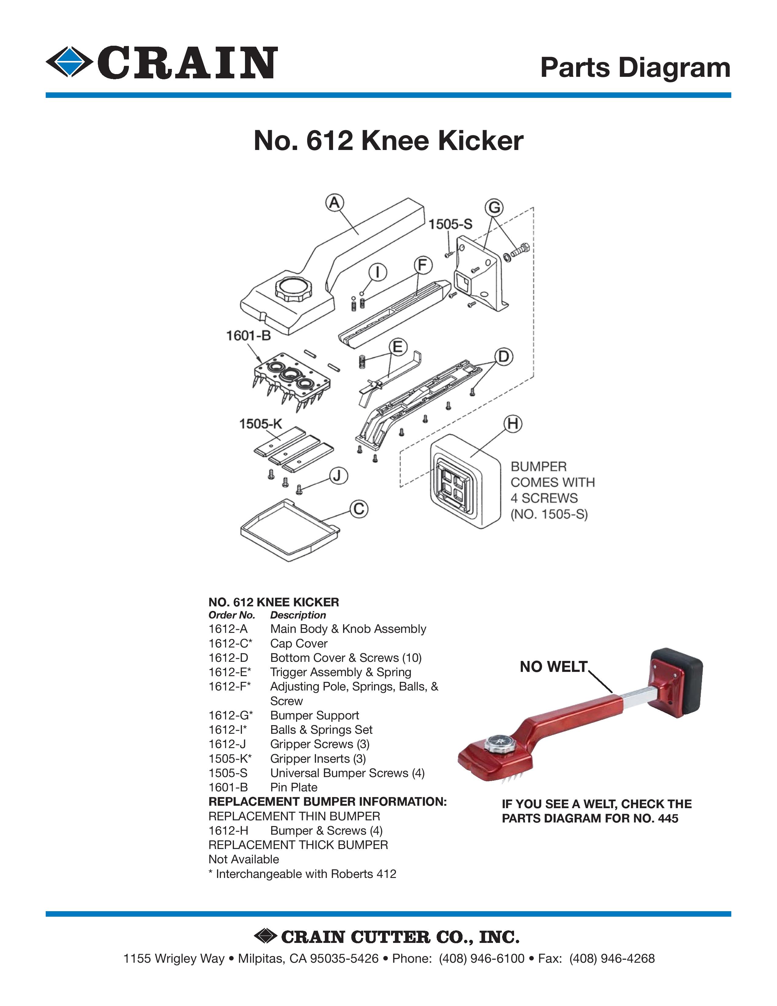 612 Knee Kicker