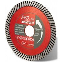 Montolit 3-3//8 Red Line SQUADRO Small Diameter Dry Use Diamond Blade
